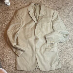 Vermonti Milan Pure wool Tan Men's Blazer